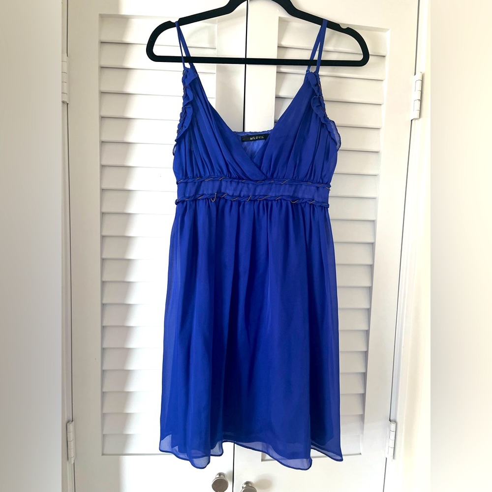 Ark & Co Blue Babydoll Dress